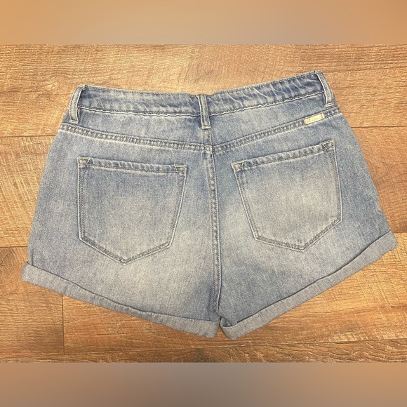 Kancan 100% Cotton Denim jean Shorts Size Medium - Picture 4 of 4